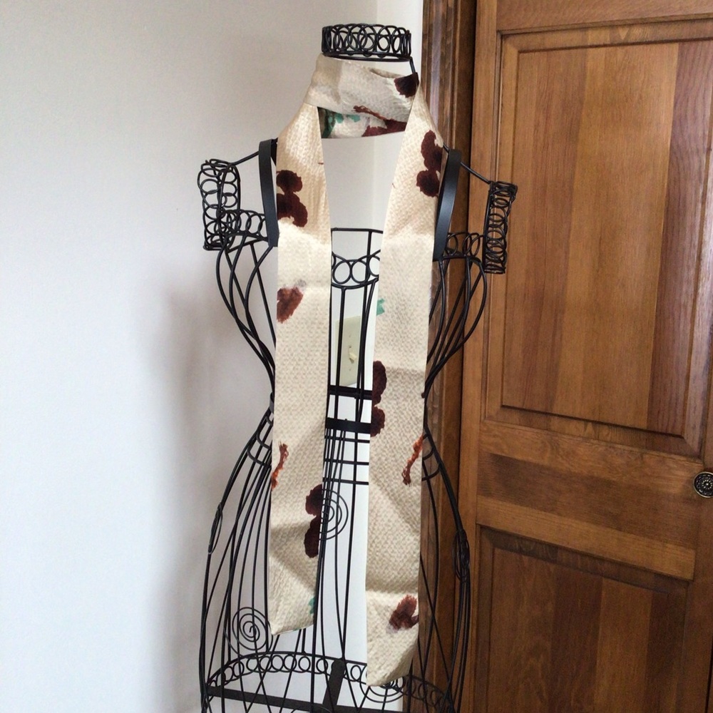 Silk Scarf or belt, 61x2 - Picture 1 of 2